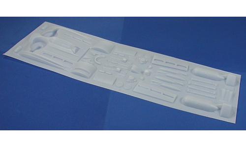 1003 White Plastic Parts Sheet