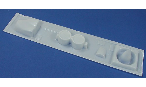 1401 White Plastic Parts Sheet A