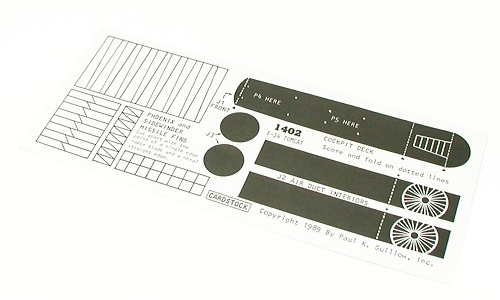 1402 Cardstock Pattern Sheet