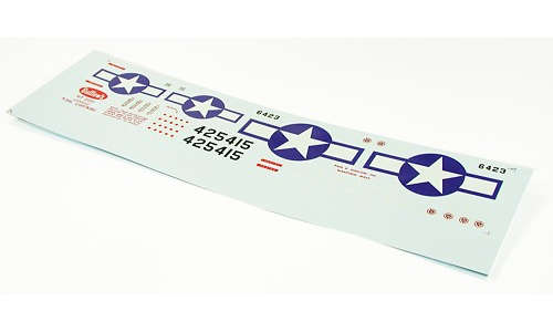 2001 Decal Sheet