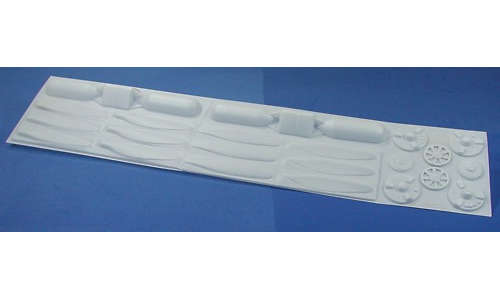 2001 White Plastic Parts 5