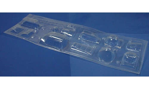 2002 Clear Plastic Small Parts Sheet #4
