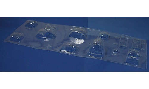 2003 Clear Plastic Small Parts Sheet #3