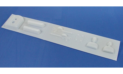 202 White Plastic Parts Sheet