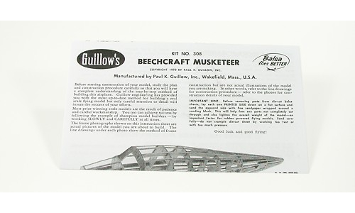 308 Instructions Sheet