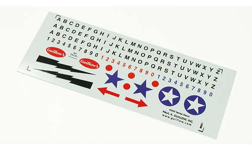 4000 Decal Sheet