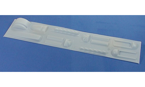 405 White Plastic Parts Sheet