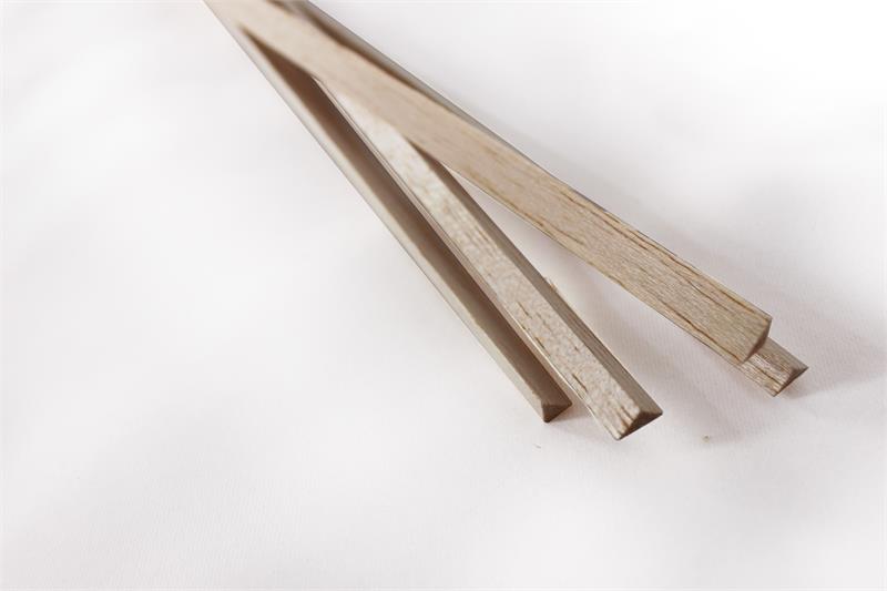 Balsa Wood Triangle Sticks - 1/4" x 36" - Image 2