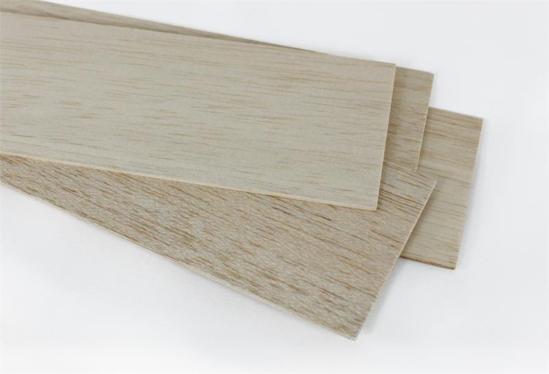 Balsa Wood Sheet - 1/16" x 3" x 36" - Image 2