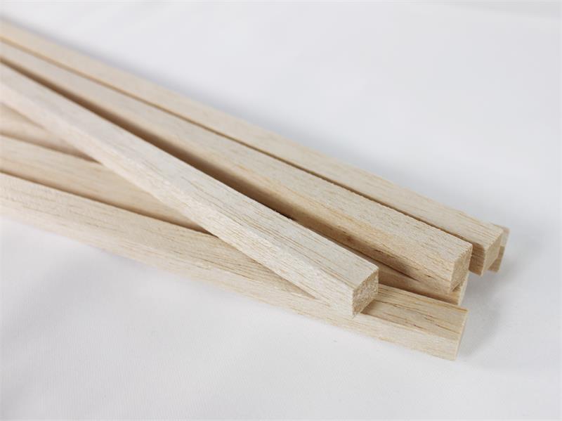 Balsa Wood Sticks - 1/2" x 1/2" x 36" - Image 2