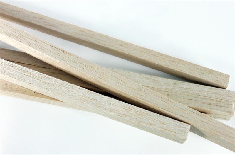 Balsa Wood Sticks - 1/2" x 1/2" x 36" - Image 3