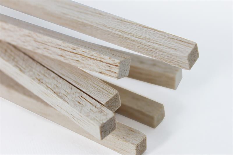 Balsa Wood Stick - 1/4" x 1/4" x 36" - Image 2