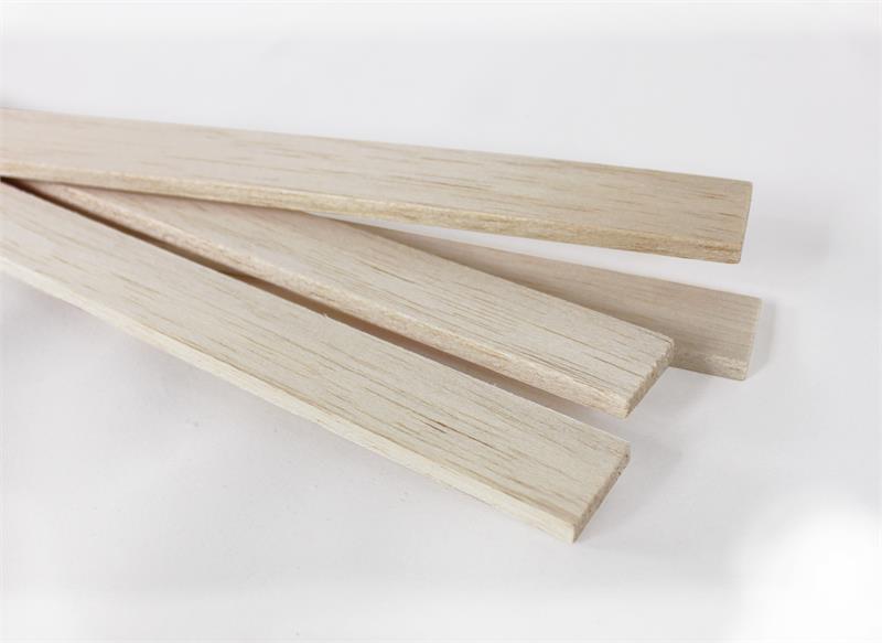 Balsa Wood Sheet - 1/4" x 1" x 36" - Image 2