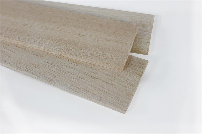Balsa Wood Sheet - 1/4" x 3" x 36" - Image 2