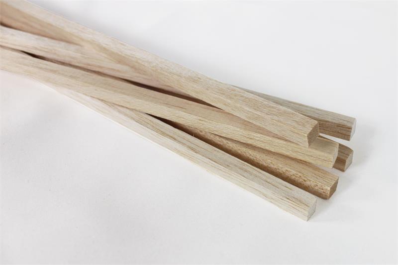 Balsa Wood Stick - 3/8" x 3/8" x 36" - Image 2