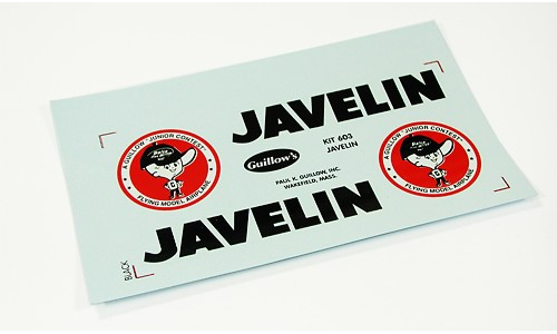 603 Decal Sheet