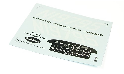 802 Decal Sheet