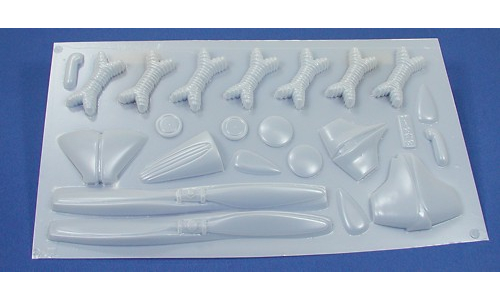 803 White Plastic Parts