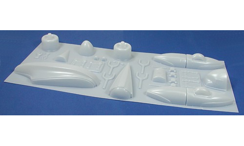 804 White Plastic Parts