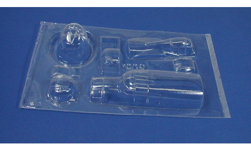 805 Canopy and clear plastic parts sheet