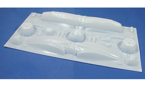 805 White Plastic Parts