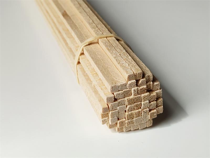 3/32" x 3/32" x 24" Basswood