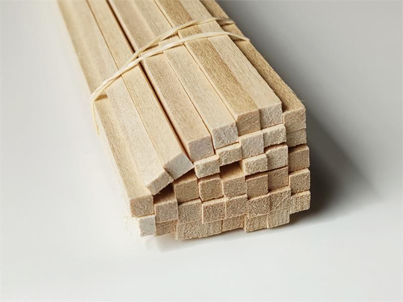 3/16" x 3/16" x 24" Basswood