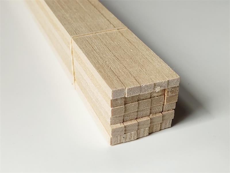 3/16" x 1/4" x 24" Basswood