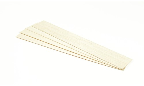 1/20" x 2½" x 13¼" Balsa Wood Sheet