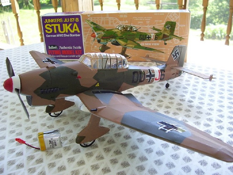 R/C Junkers JU-87B Stuka