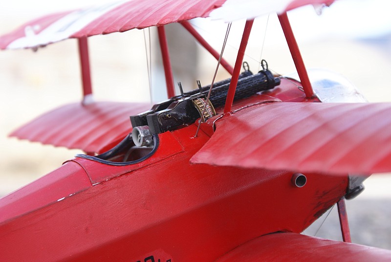 Fokker DR-1 Triplane close up with great detail