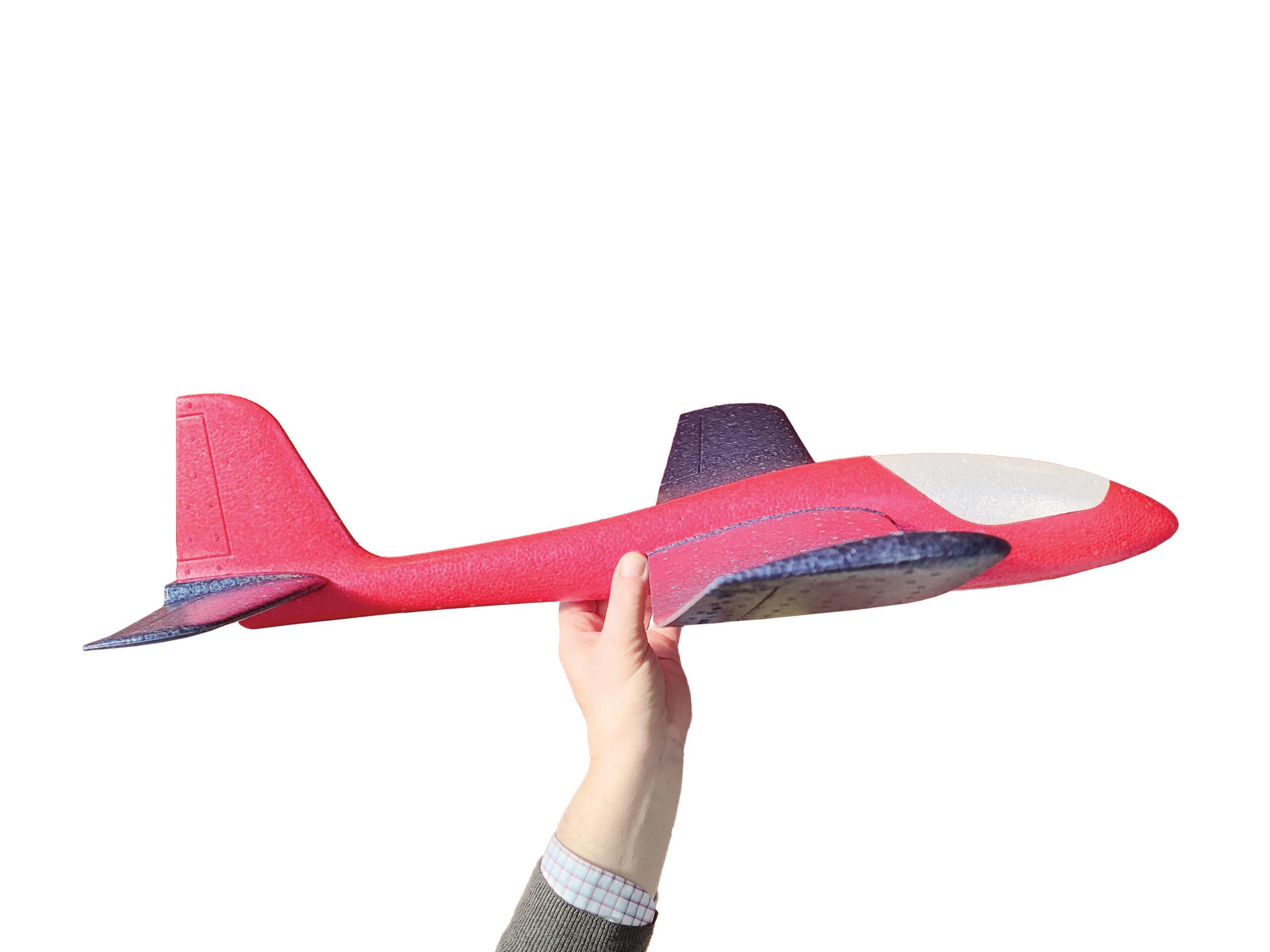 Patriot Foam Glider #2640 holding & throwing