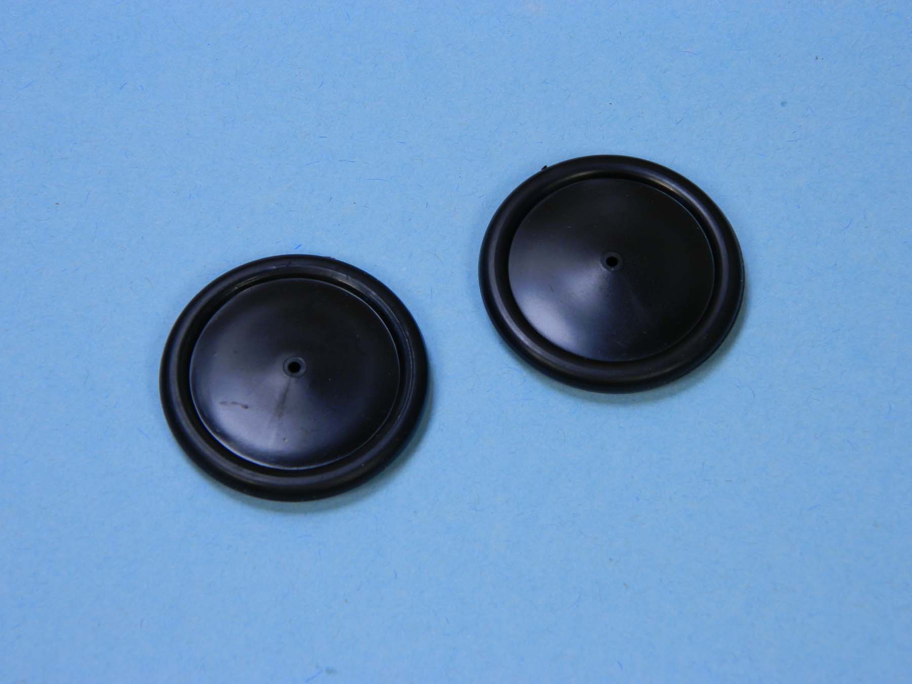1.5" Black Plastic Wheel